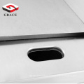 Grace Kitchen Stainless Steel Half Flat Half Grooved Electric Burger Grill Machine